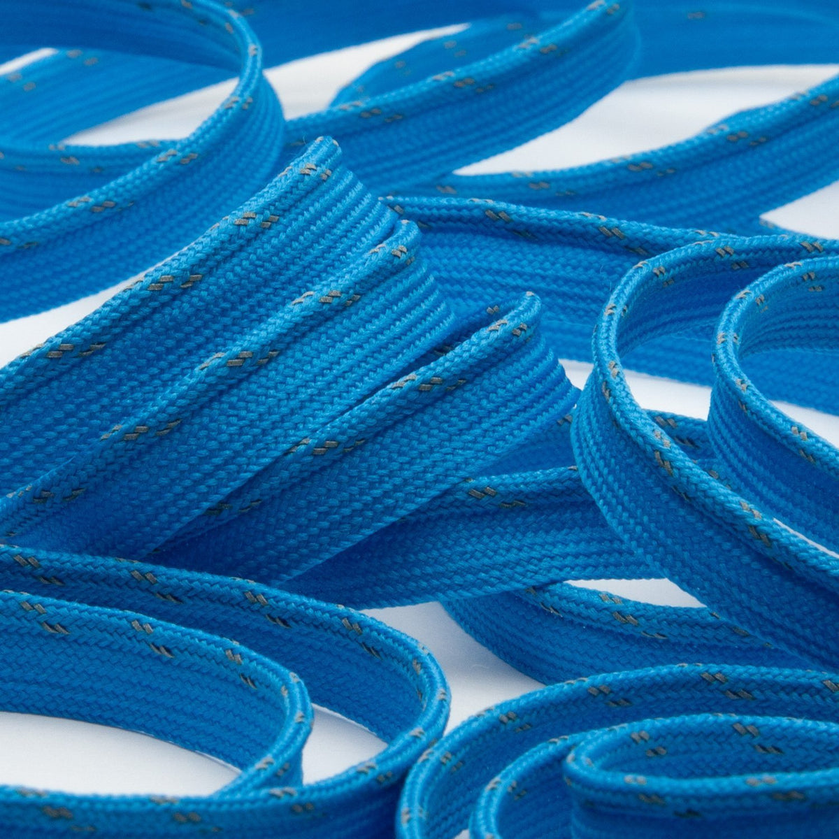 FUJIYAMA RIBBON Reflect Piping approx.9mm 9.14 Meters Roll Cyan Blue