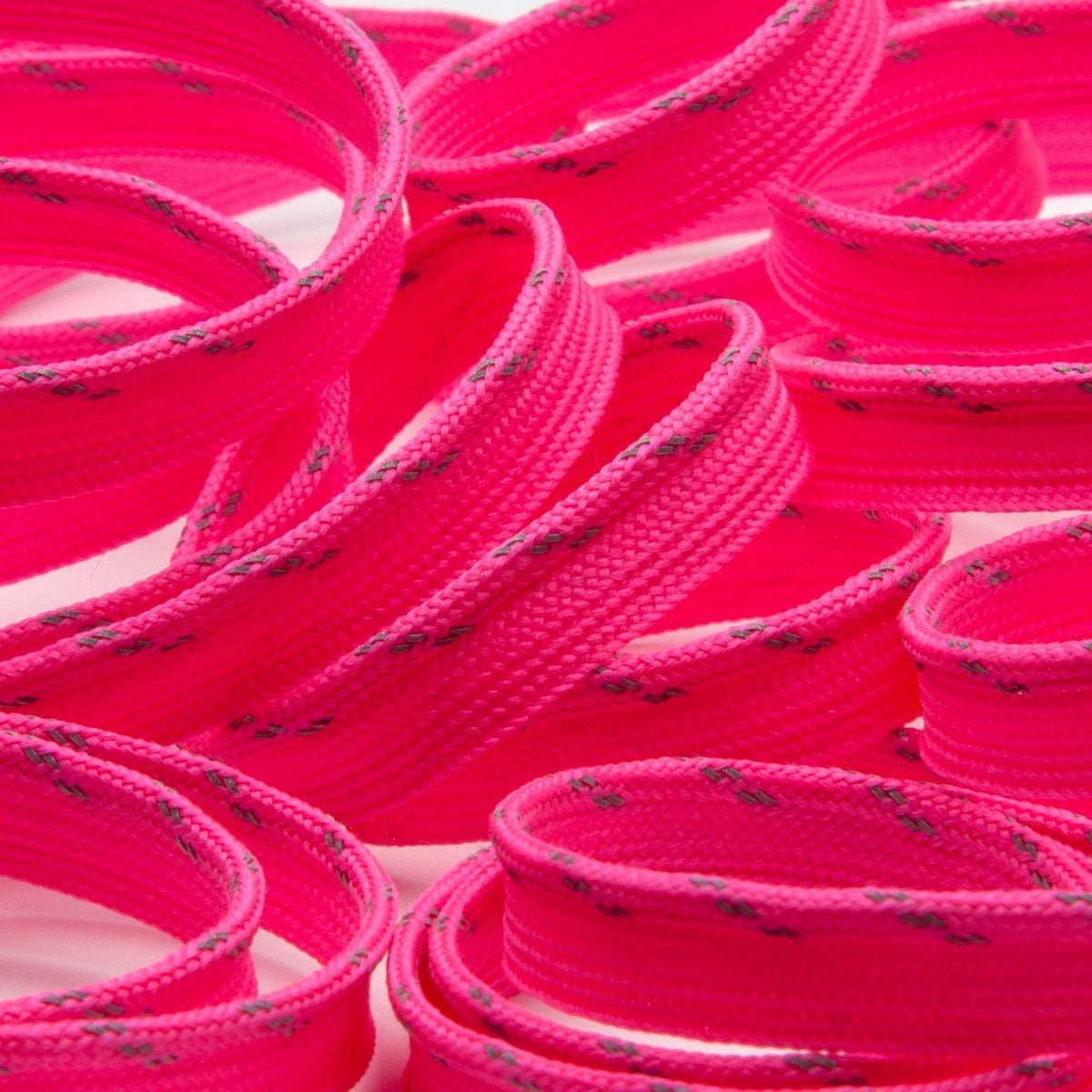 FUJIYAMA RIBBON Reflect Piping approx.9mm 9.14 Meters Roll Fluorescence Pink