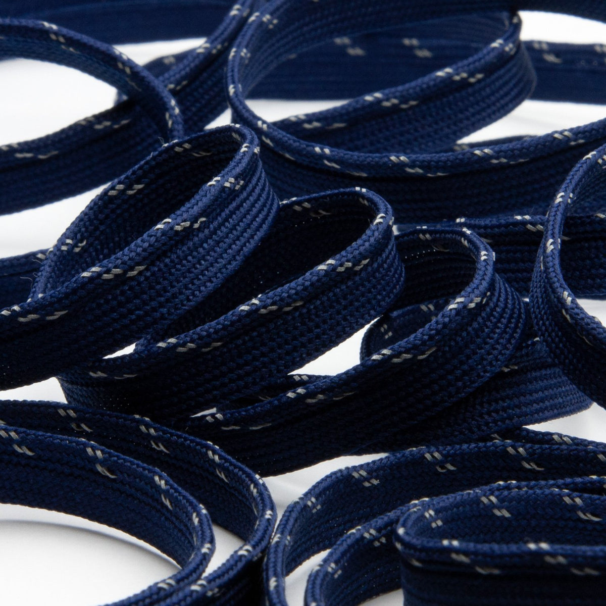 FUJIYAMA RIBBON Reflect Piping approx.9mm 9.14 Meters Roll Navy Blue