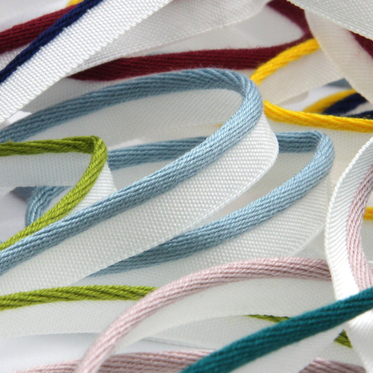 FUJIYAMA RIBBON [Sample] Bright Piping (FY-1014) 7mm 3 Meters Cut