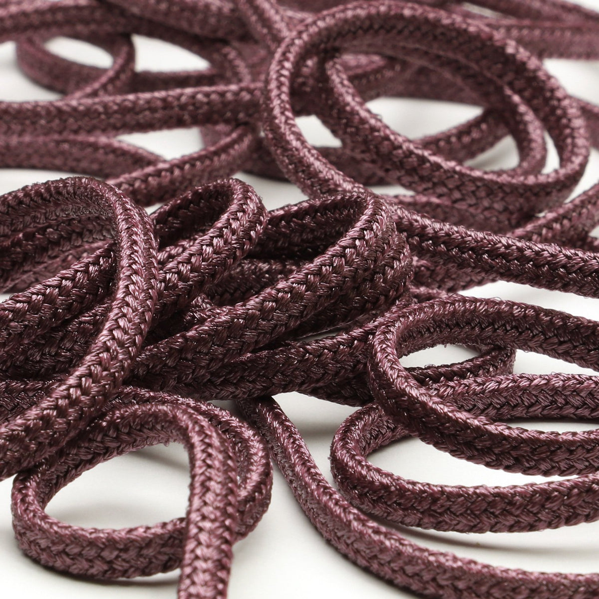 FUJIYAMA RIBBON [Sample] Bright Spindle Cord approx.4.5mm (3/16&quot;) 3 Meters Cut Light Purple