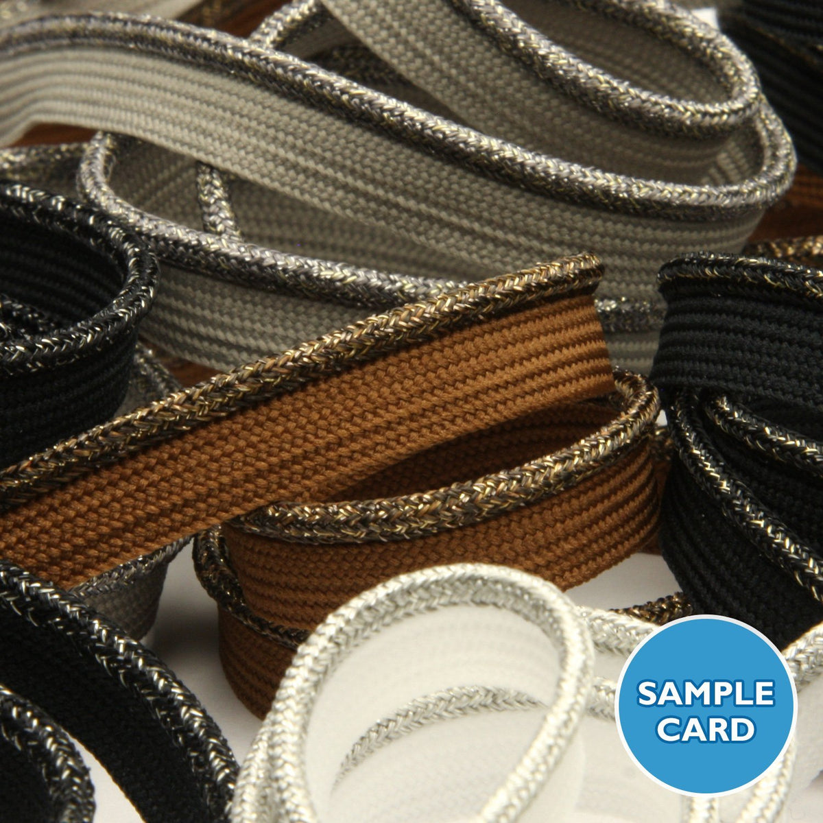 FUJIYAMA RIBBON Sample Card Antique Metallic Piping (FY-19032) Default Title