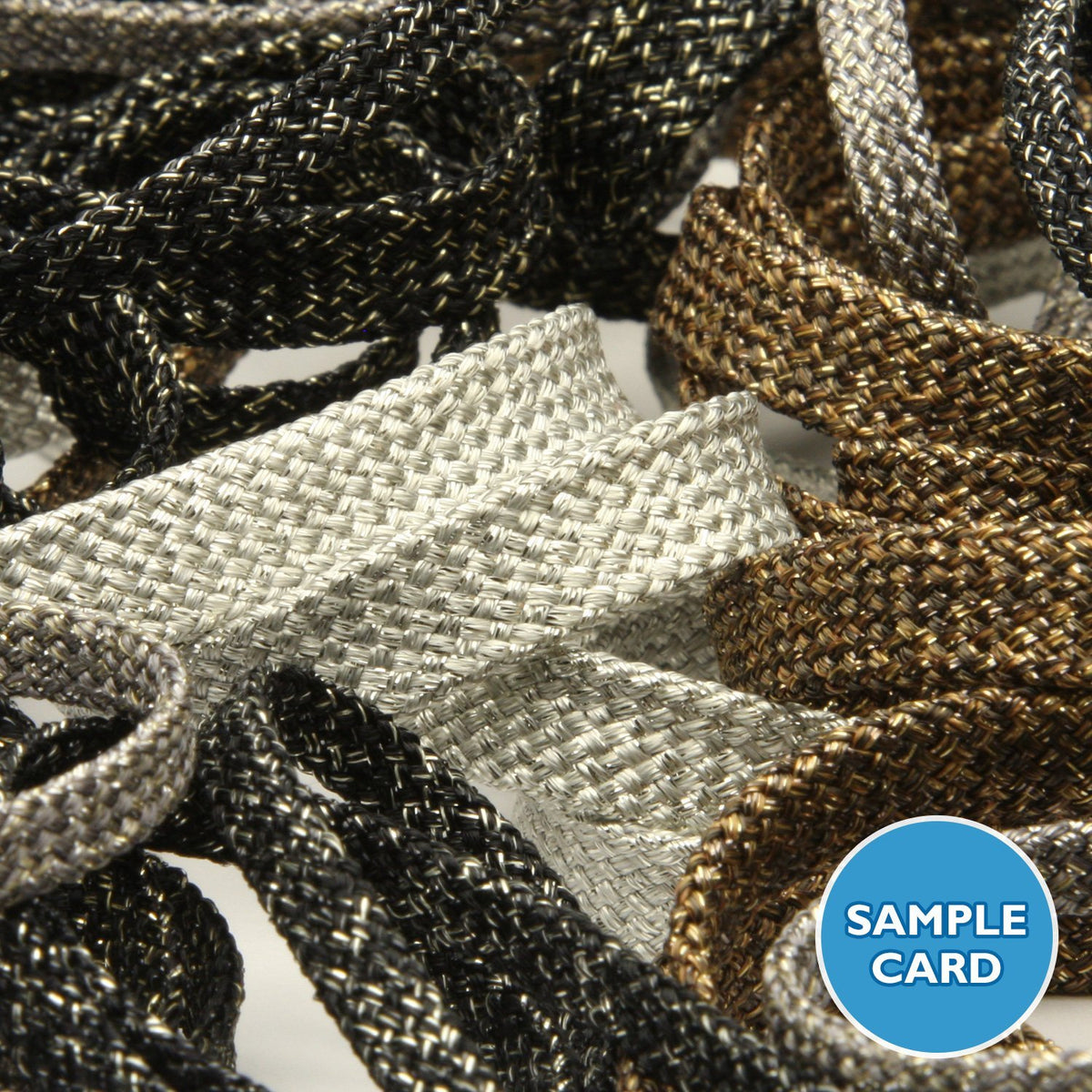 FUJIYAMA RIBBON Sample Card Antique Metallic Spindle Cord (FY-19036) Default Title