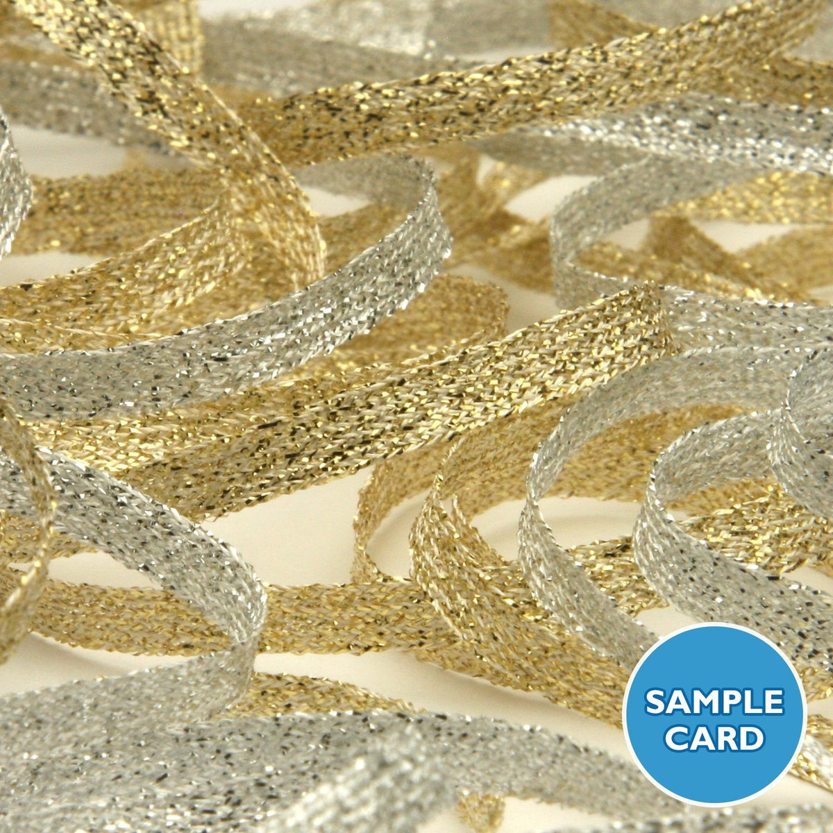 FUJIYAMA RIBBON Sample Card Metallic Trimming Braid (FY-18994)