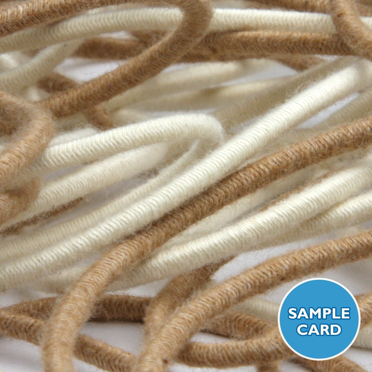 FUJIYAMA RIBBON Sample Card Organic Cotton Elastic Cord (FY-19210)