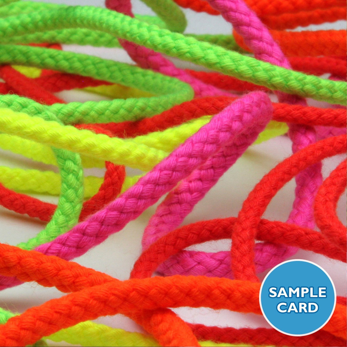 FUJIYAMA RIBBON Sample Card Spindle Cord (FY-6208 6208F)