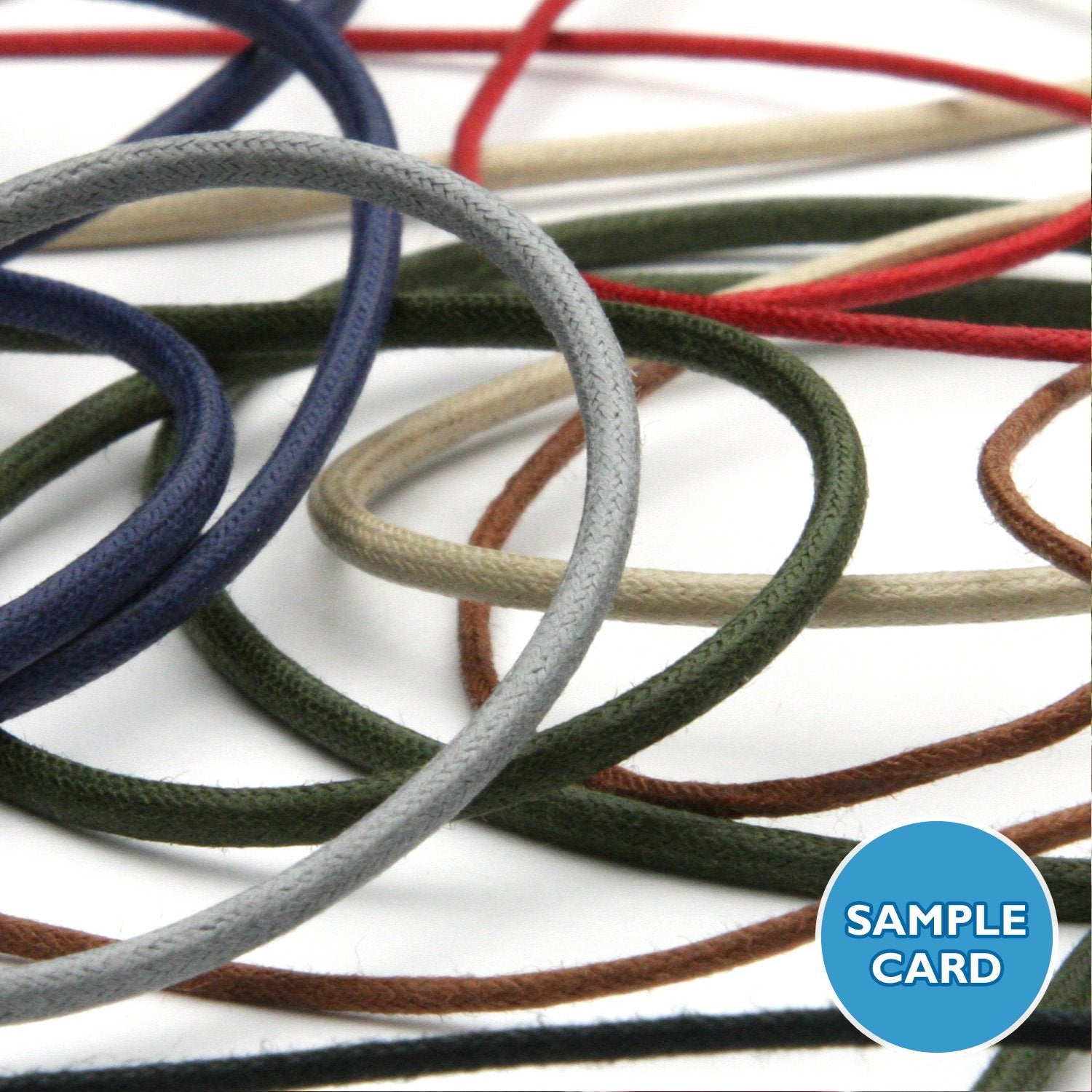 FUJIYAMA RIBBON Sample Card Waxed Cord (FY-C404)