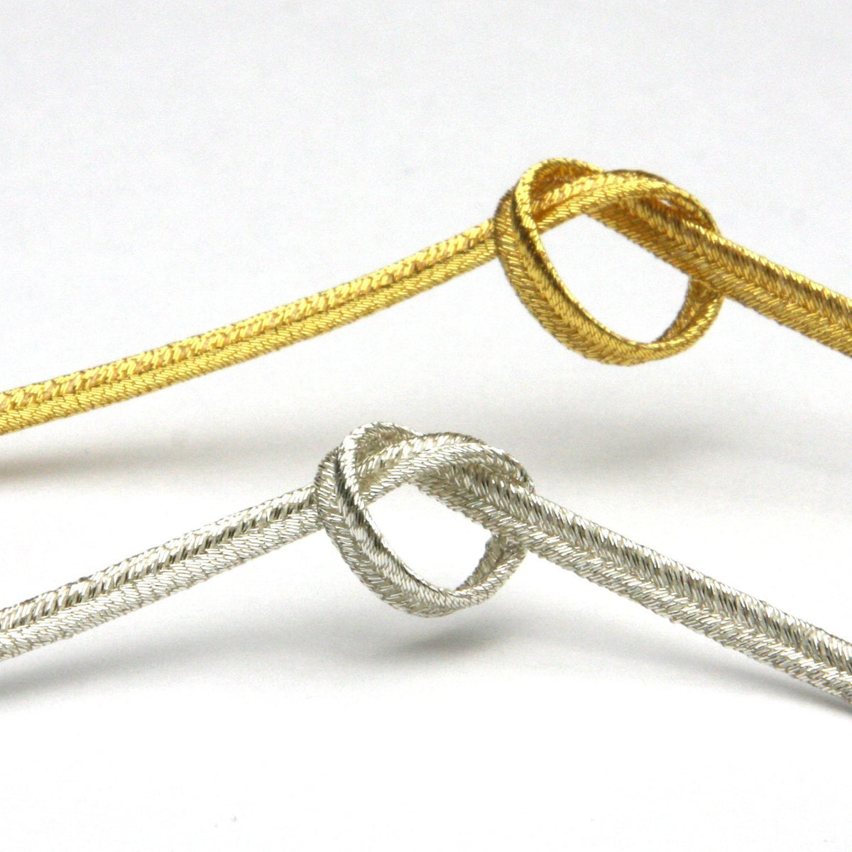 FUJIYAMA RIBBON [Sample] Metallic Trimming Braid approx.3mm (1/8&quot;) 3 Meters Cut