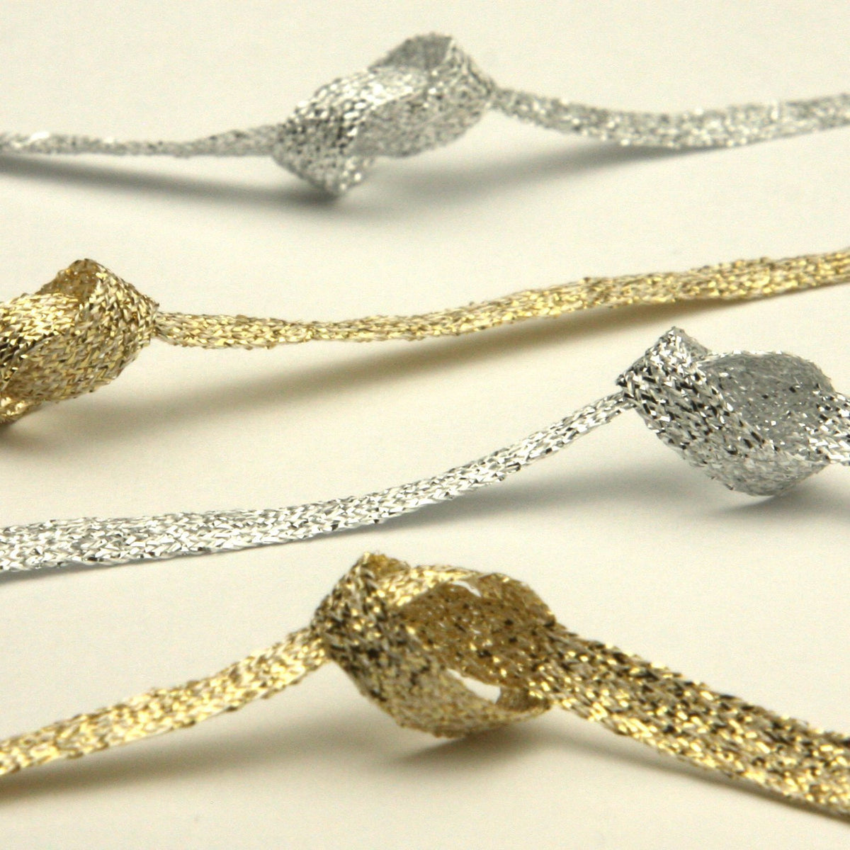 FUJIYAMA RIBBON [Sample] Metallic Trimming Braid approx.4mm (5/32&quot;) 3 Meters Cut