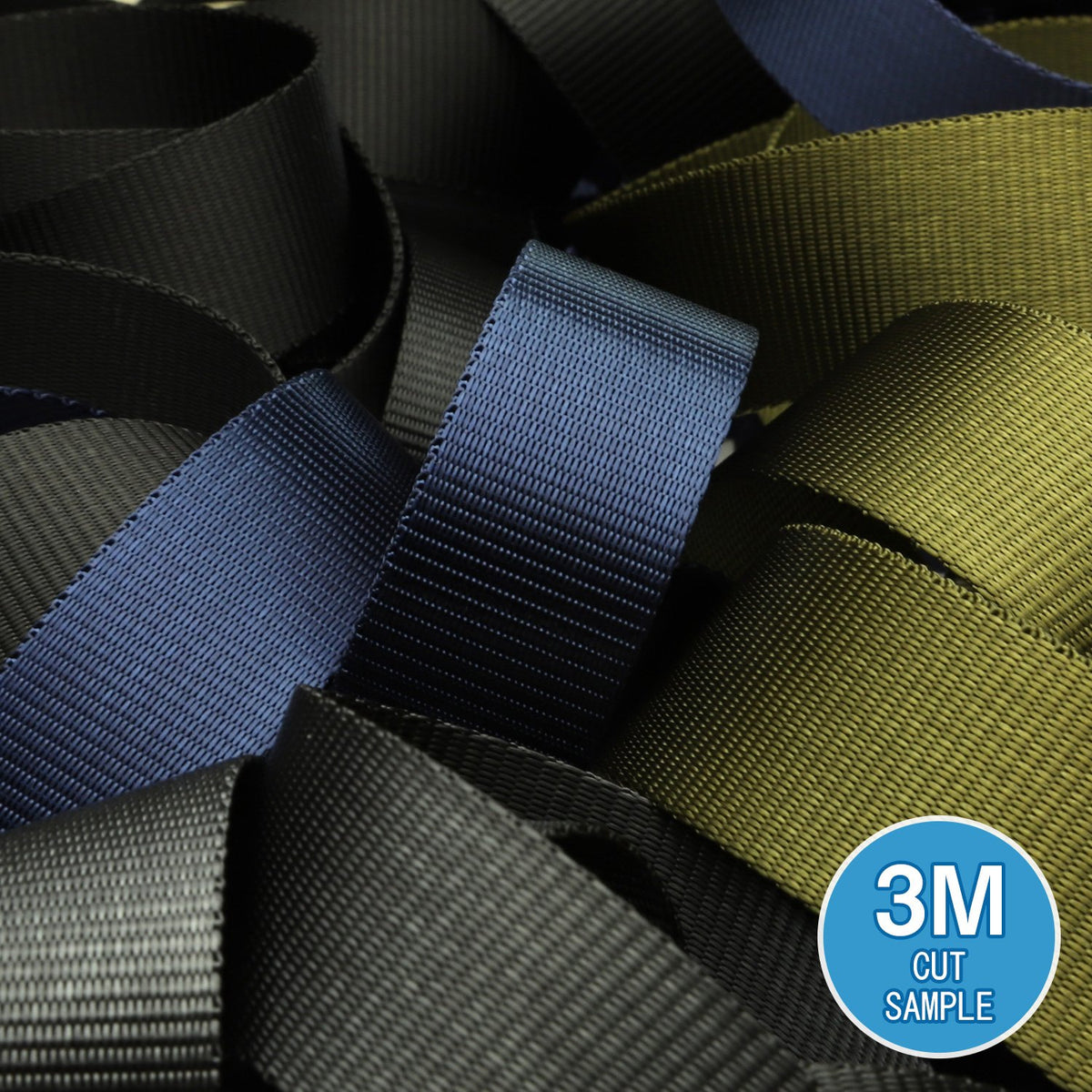 FUJIYAMA RIBBON [Sample] Nylon Belt (FY-1882) 50mm 3 Meters Cut