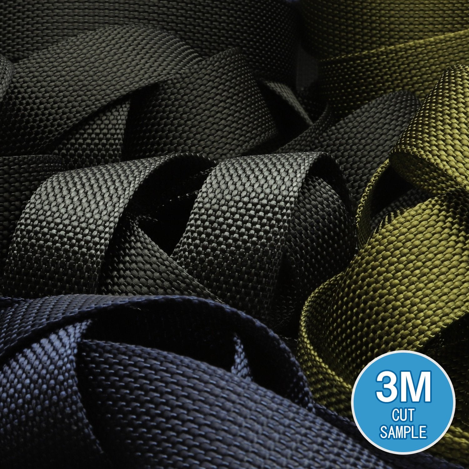 FUJIYAMA RIBBON [Sample] Nylon Belt (FY-1884) 25mm 3 Meters Cut