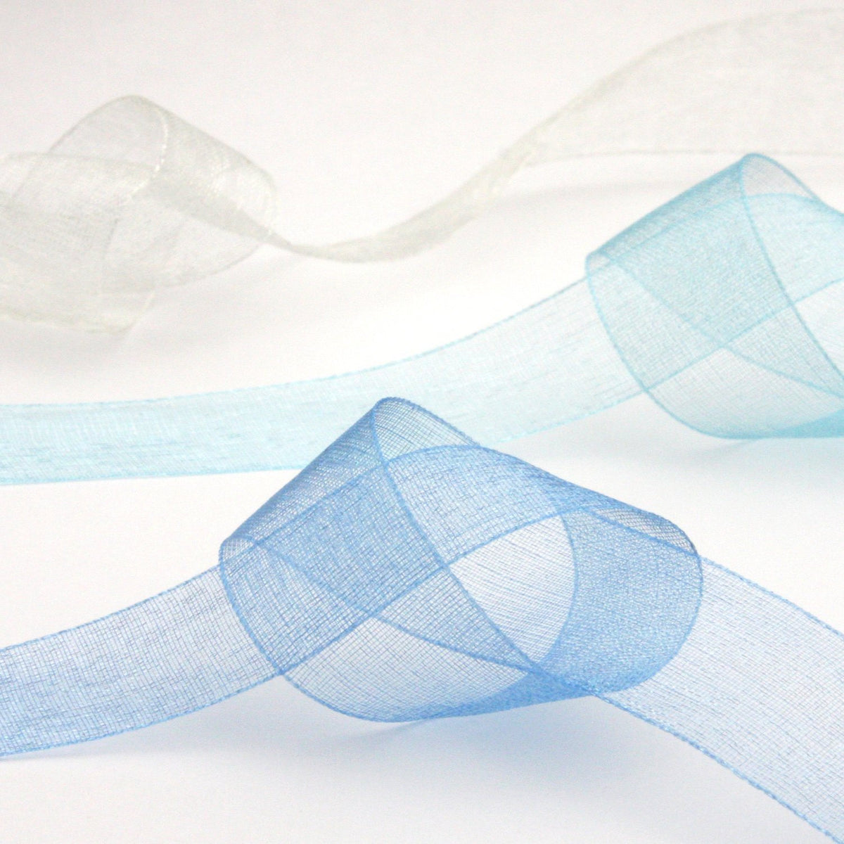FUJIYAMA RIBBON [Sample] Organdy Ribbon (FY-224) 12mm 3 Meters Cut