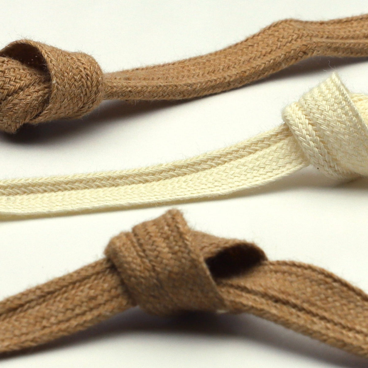 FUJIYAMA RIBBON [Sample] Organic Cotton Piping (FY-19212) approx.10mm 3 Meters Cut