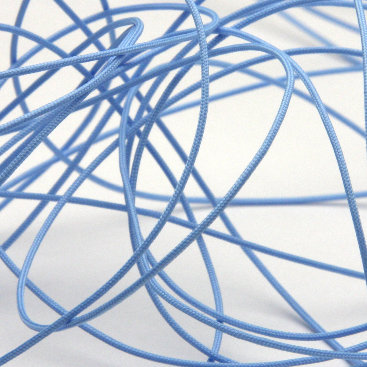 FUJIYAMA RIBBON [Sample] Pine Leaf Cord (FY-6272) approx.1mm 3 Meters Cut Light Blue