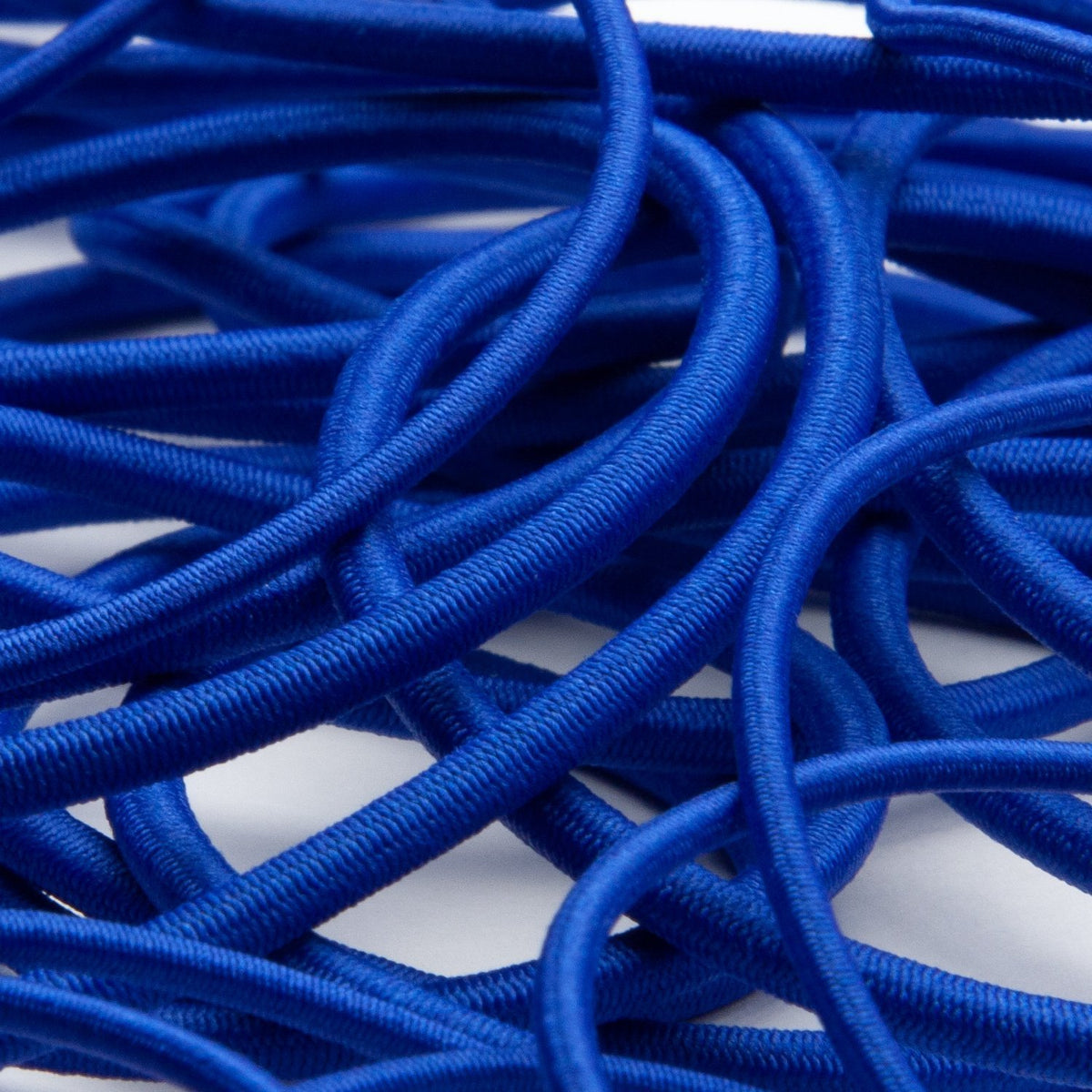 FUJIYAMA RIBBON [Sample] Polyester Elastic Cord (FY-6282) 2mm 3 Meters Cut Blue