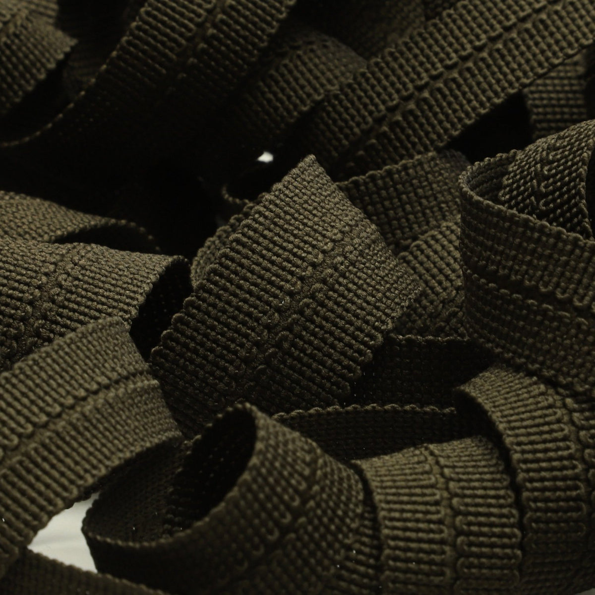 FUJIYAMA RIBBON [Sample] Polyester Knit Binder Tape (FY-4608B) 10x10mm 3 Meters Cut Midnight Brown