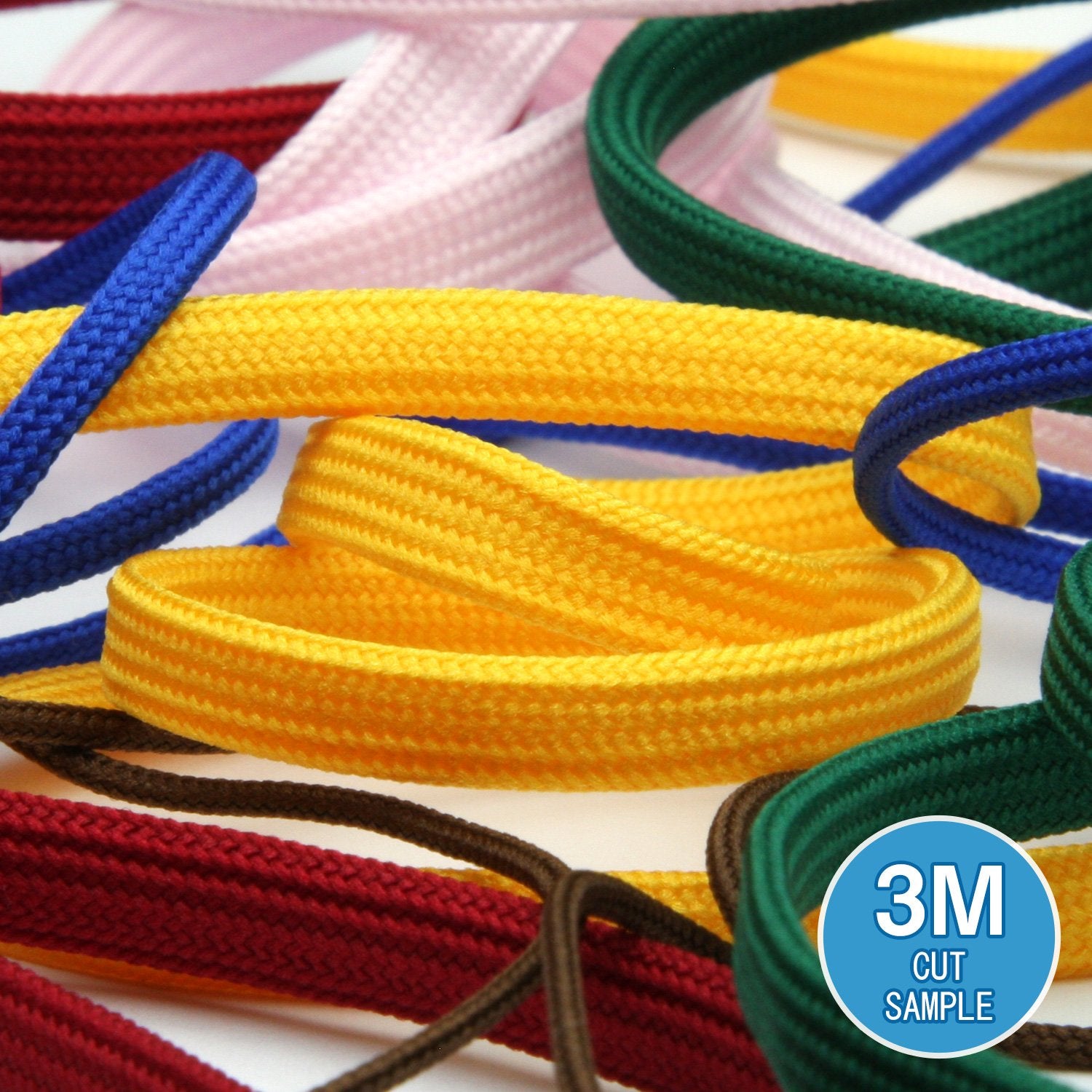 FUJIYAMA RIBBON [Sample] Polyester Spindle Cord (FY-18848) approx.2mm 3 Meters Cut