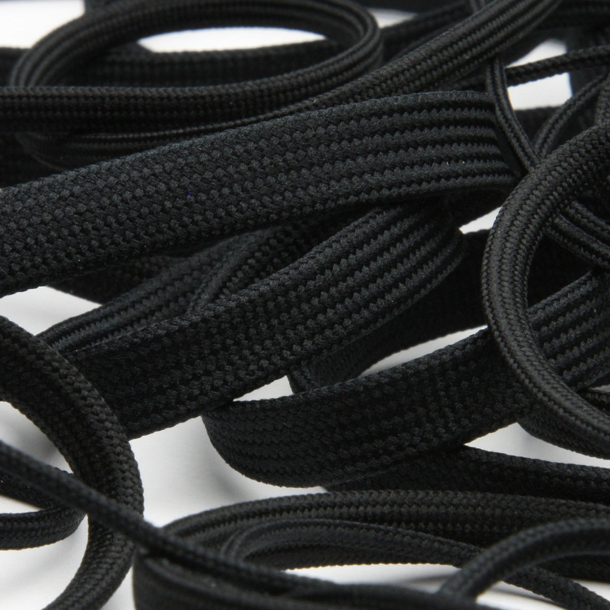 FUJIYAMA RIBBON [Sample] Polyester Spindle Cord (FY-18848) approx.6mm 3 Meters Cut Black