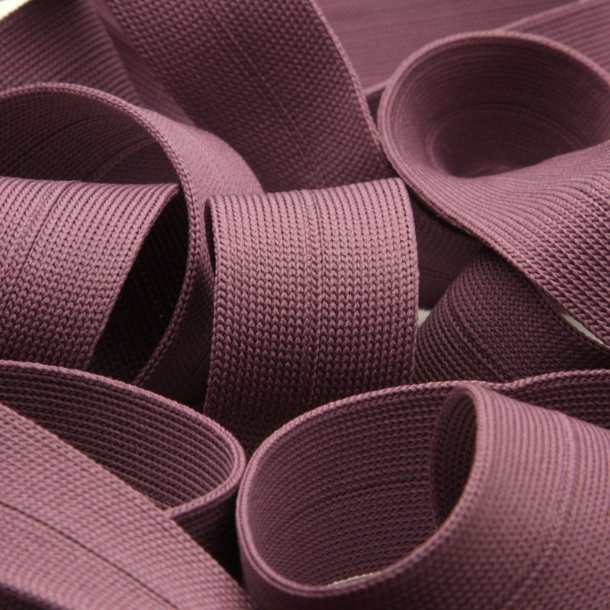 FUJIYAMA RIBBON [Sample] Polyester Thin Knit Binder Tape (FY-210B) 9x9mm 3 Meters Cut Grape