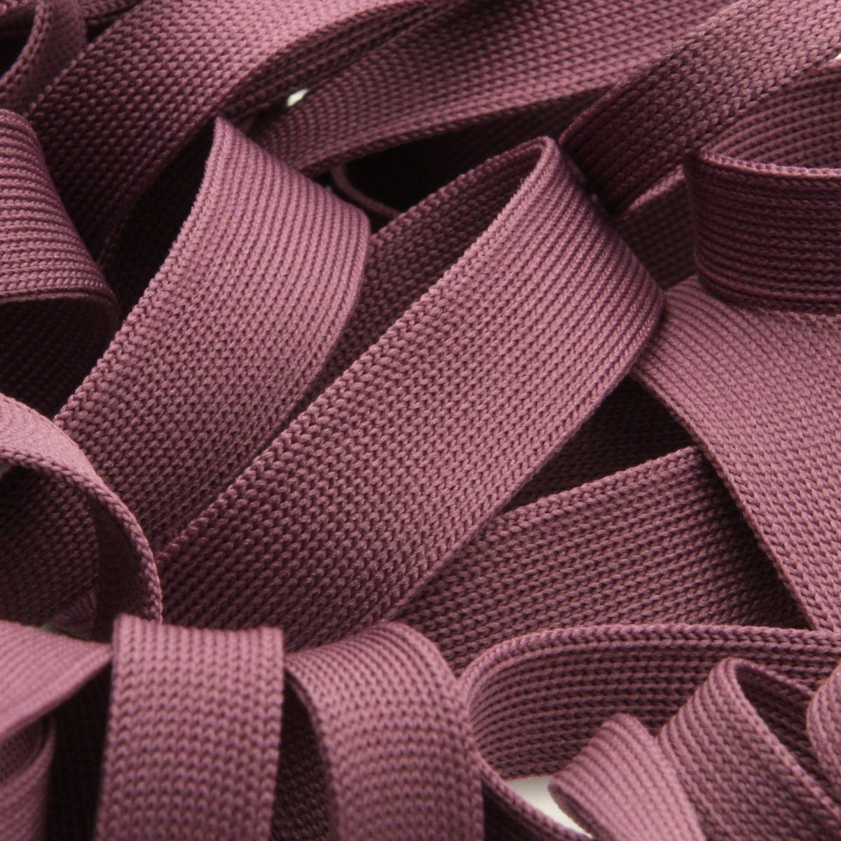 FUJIYAMA RIBBON [Sample] Polyester Thin Knit Tape (FY-210) 9mm 3 Meters Cut Grape
