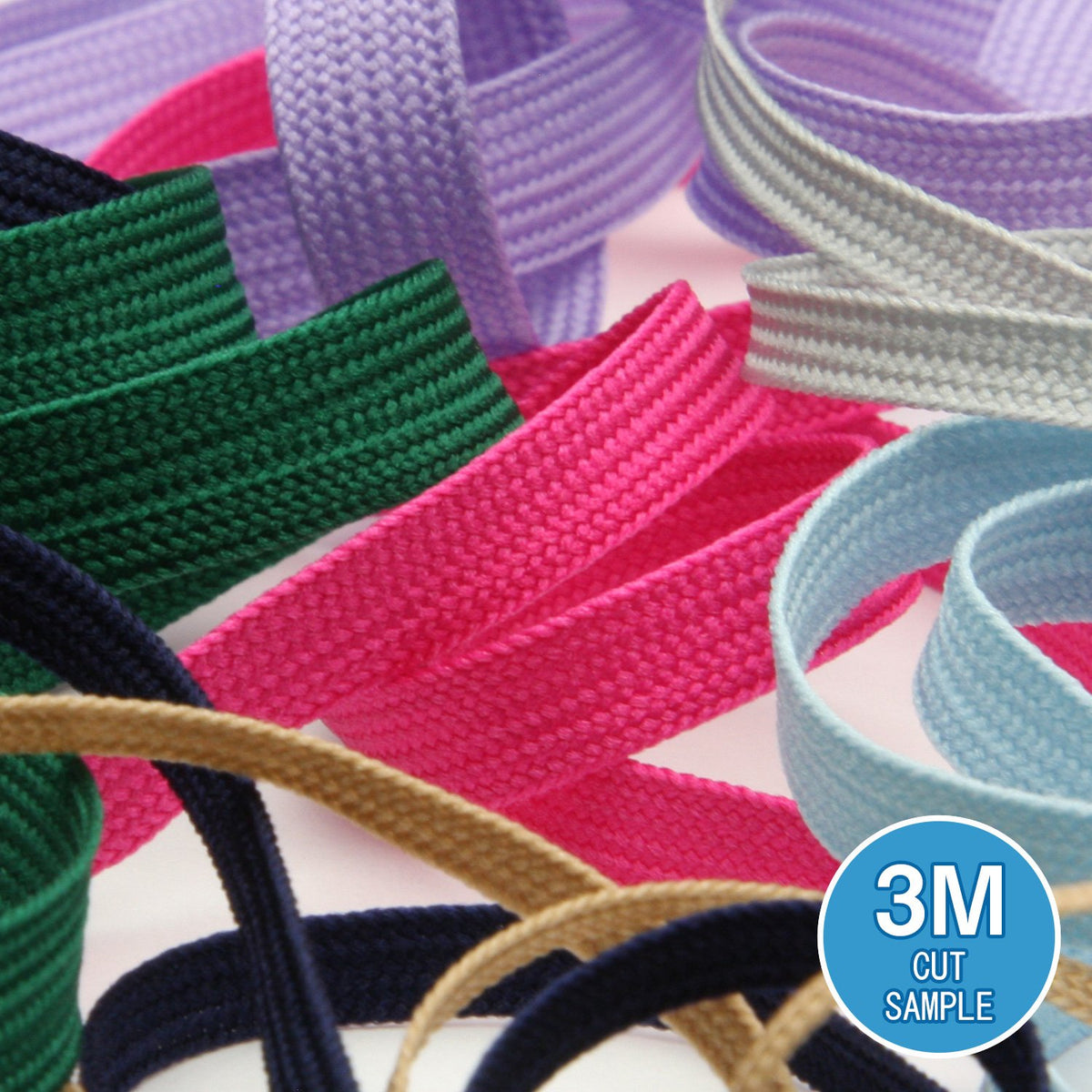 FUJIYAMA RIBBON [Sample] Polyester Trimming Braid approx.3mm (1/8&quot;) 3 Meters Cut
