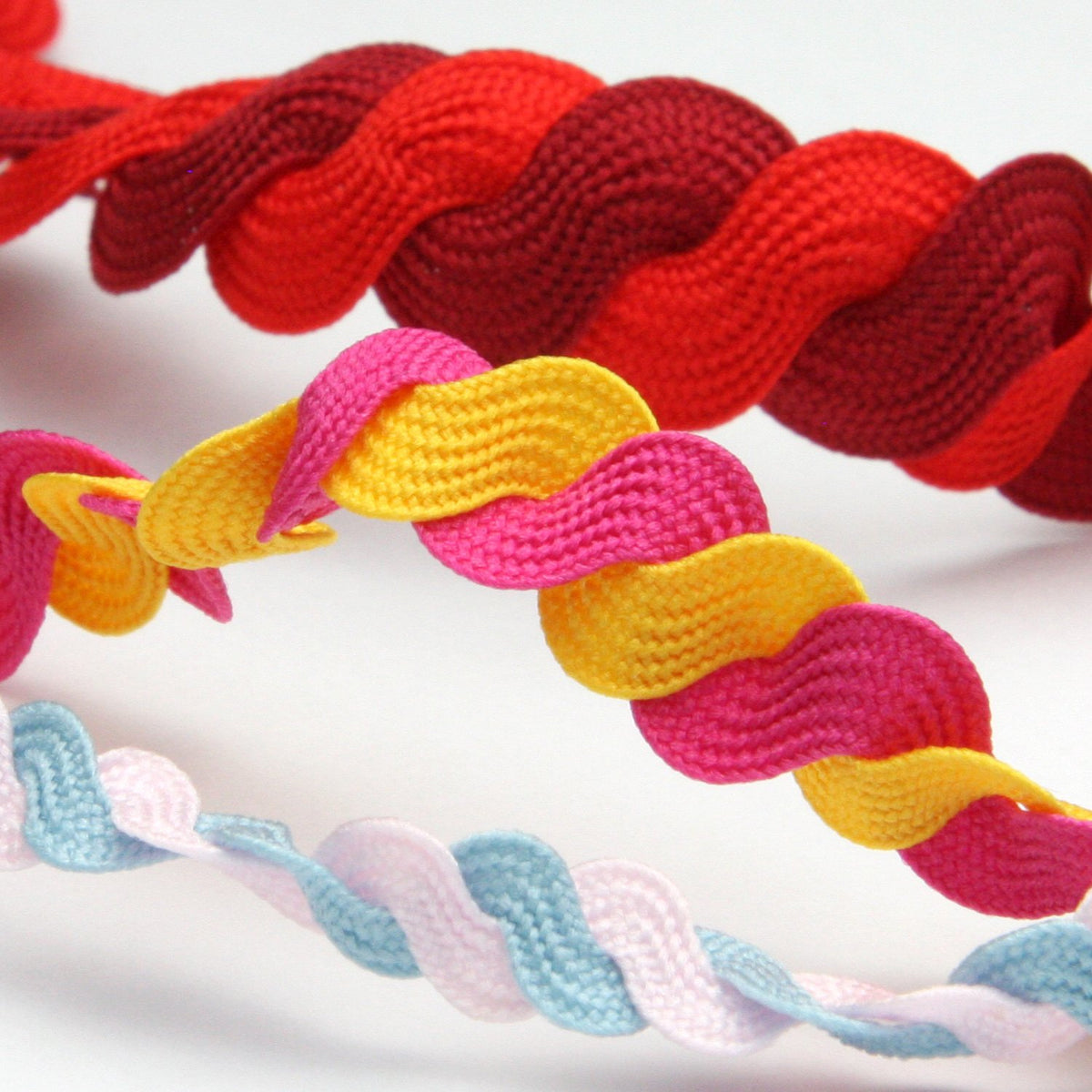 FUJIYAMA RIBBON [Sample] Polyester Zig-Zag Tape approx.15mm (19/32&quot;) 3 Meters Cut