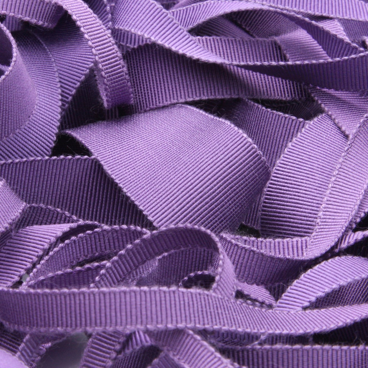 FUJIYAMA RIBBON [Sample] Rayon Grosgrain Ribbon (FY-200) 25mm 3 Meters Cut Purple