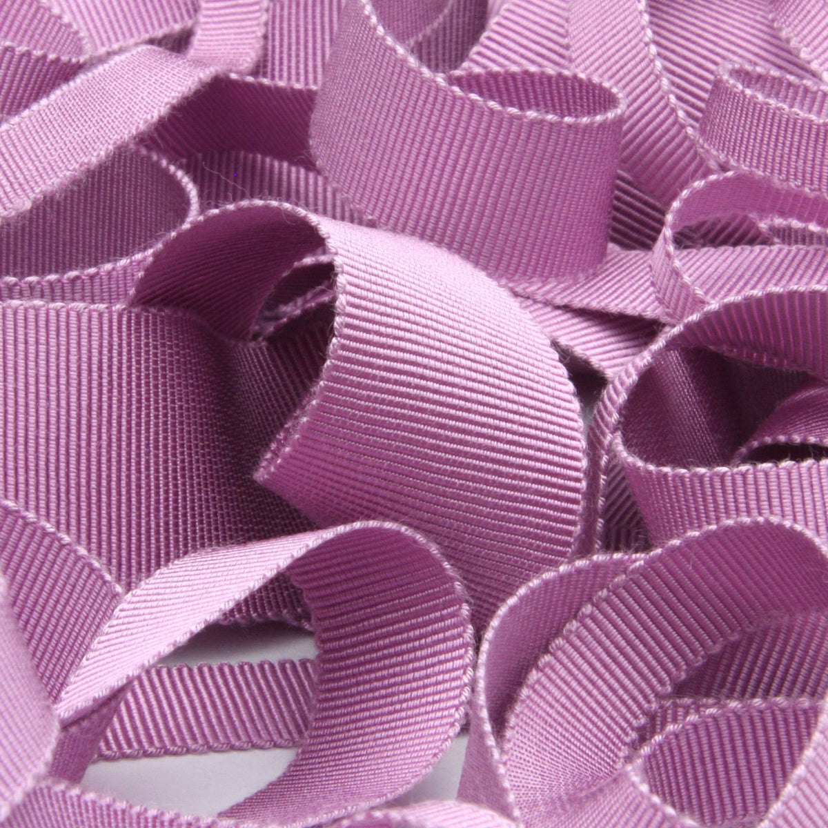 FUJIYAMA RIBBON [Sample] Rayon Grosgrain Ribbon (FY-200) 5mm 3 Meters Cut Light Purple