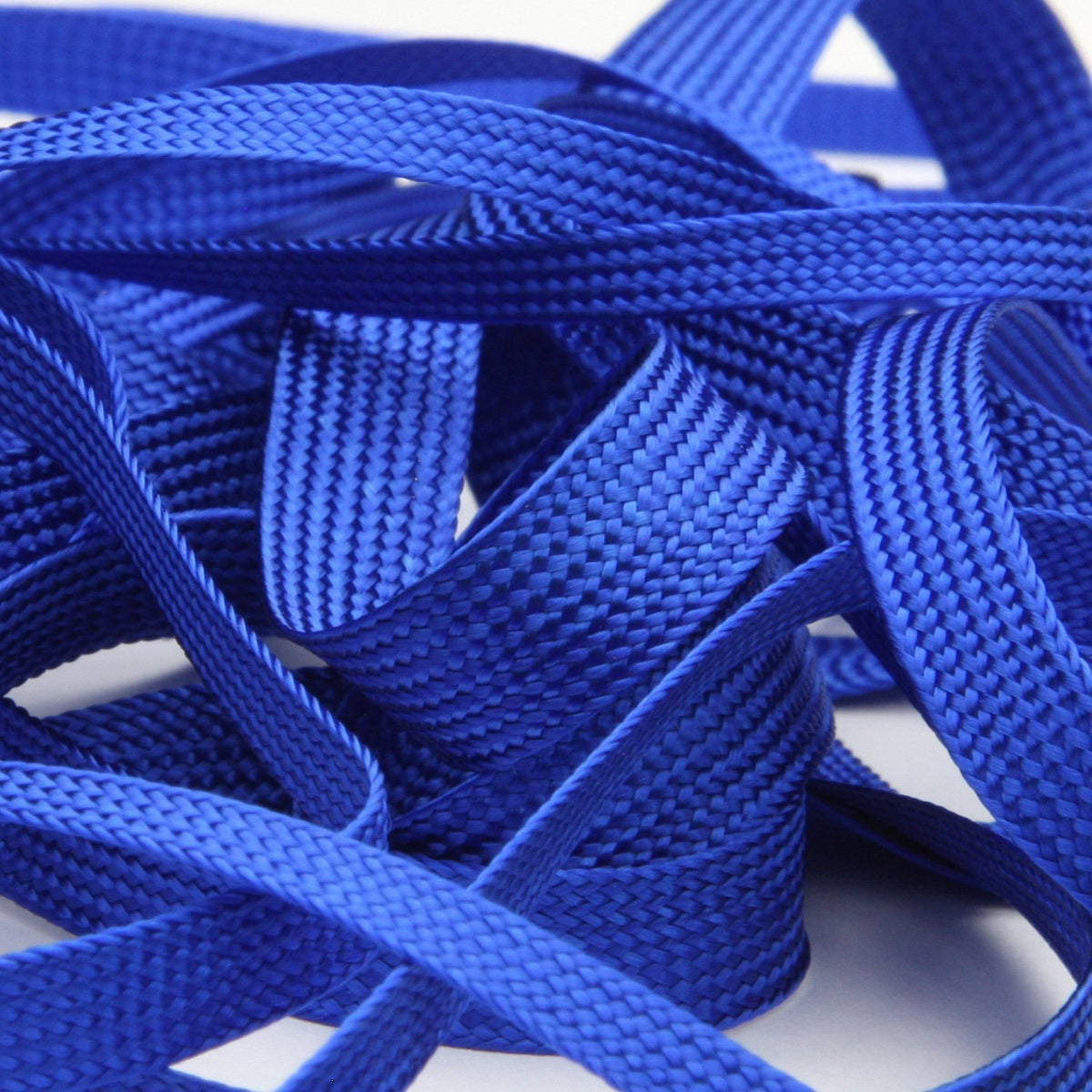 FUJIYAMA RIBBON [Sample] Rayon Trimming Braid approx.4mm (5/32&quot;) 3 Meters Cut Blue