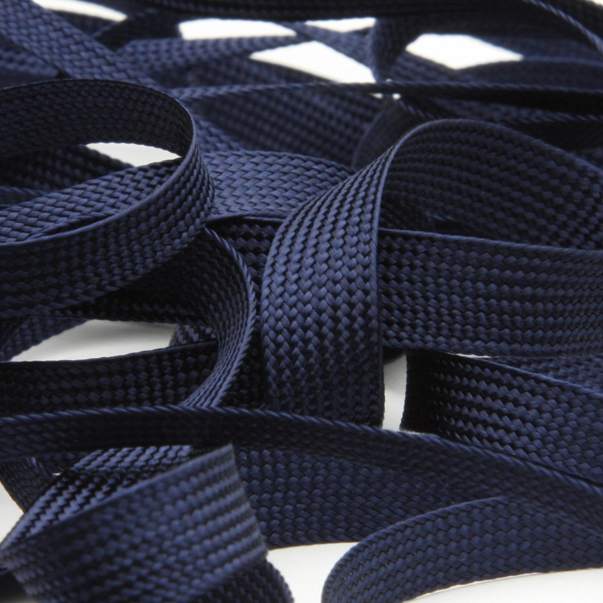 FUJIYAMA RIBBON [Sample] Rayon Trimming Braid approx.6mm (1/4&quot;) 3 Meters Cut Navy Blue