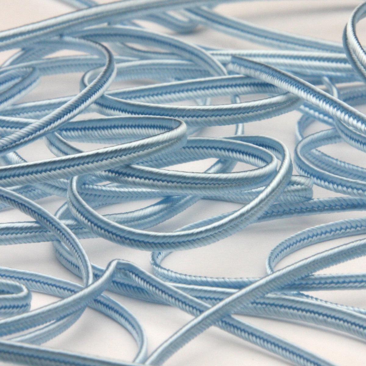FUJIYAMA RIBBON [Sample] Rayon Trimming Braid (FY-18856) approx.2mm 3 Meters Cut Light Blue