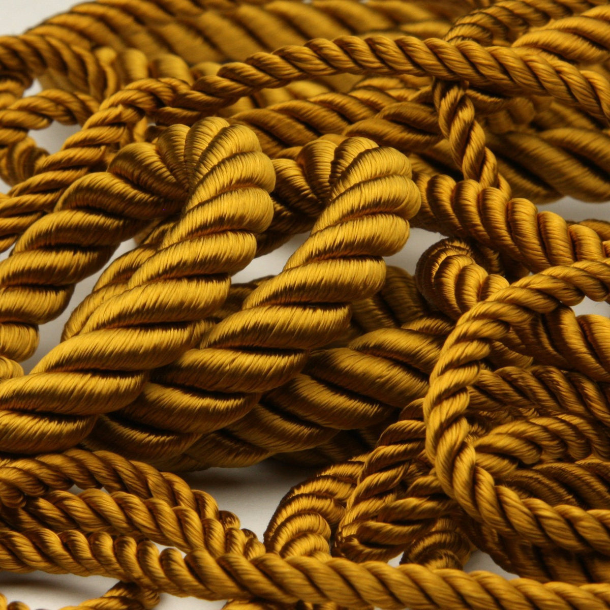 FUJIYAMA RIBBON [Sample] Rayon Twist Cord (FY-6080) approx.10mm 3 Meters Cut Topaz