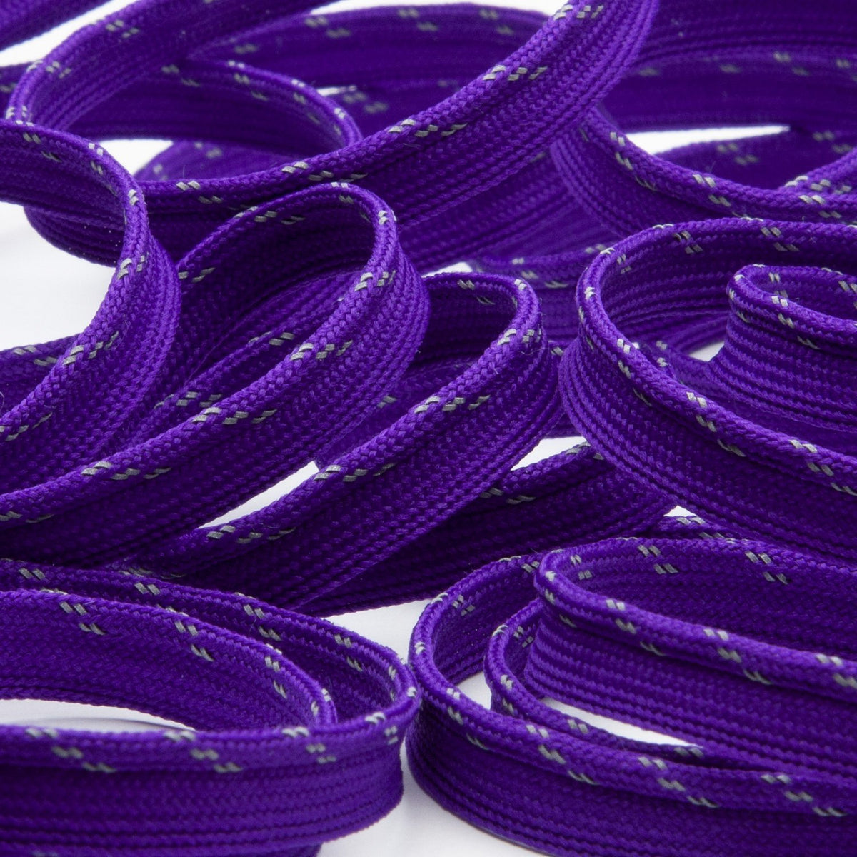 FUJIYAMA RIBBON [Sample] Reflect Piping (FY-17438) approx.9mm 3 Meters Cut Purple