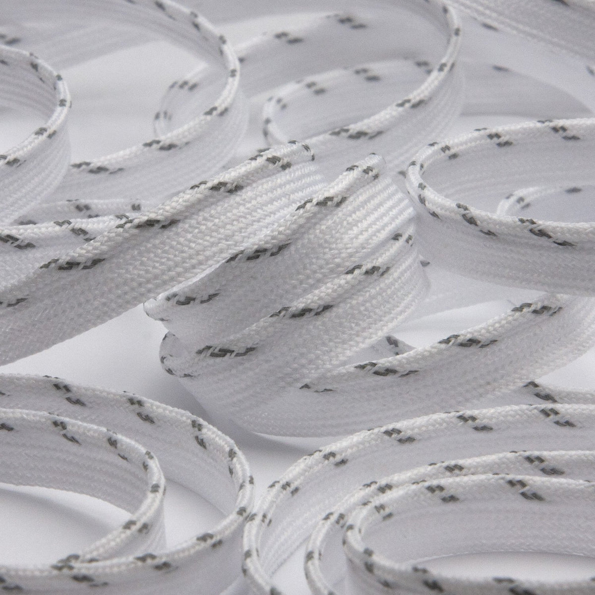 FUJIYAMA RIBBON [Sample] Reflect Piping (FY-17438) approx.9mm 3 Meters Cut White