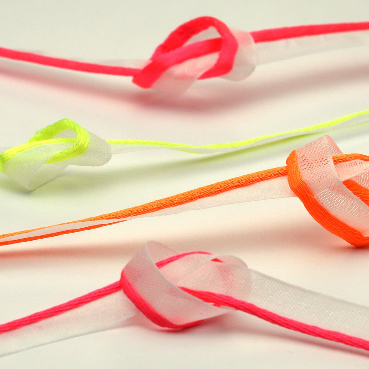 FUJIYAMA RIBBON [Sample] See-Through Piping approx.7mm (9/32&quot;) 3 Meters Cut