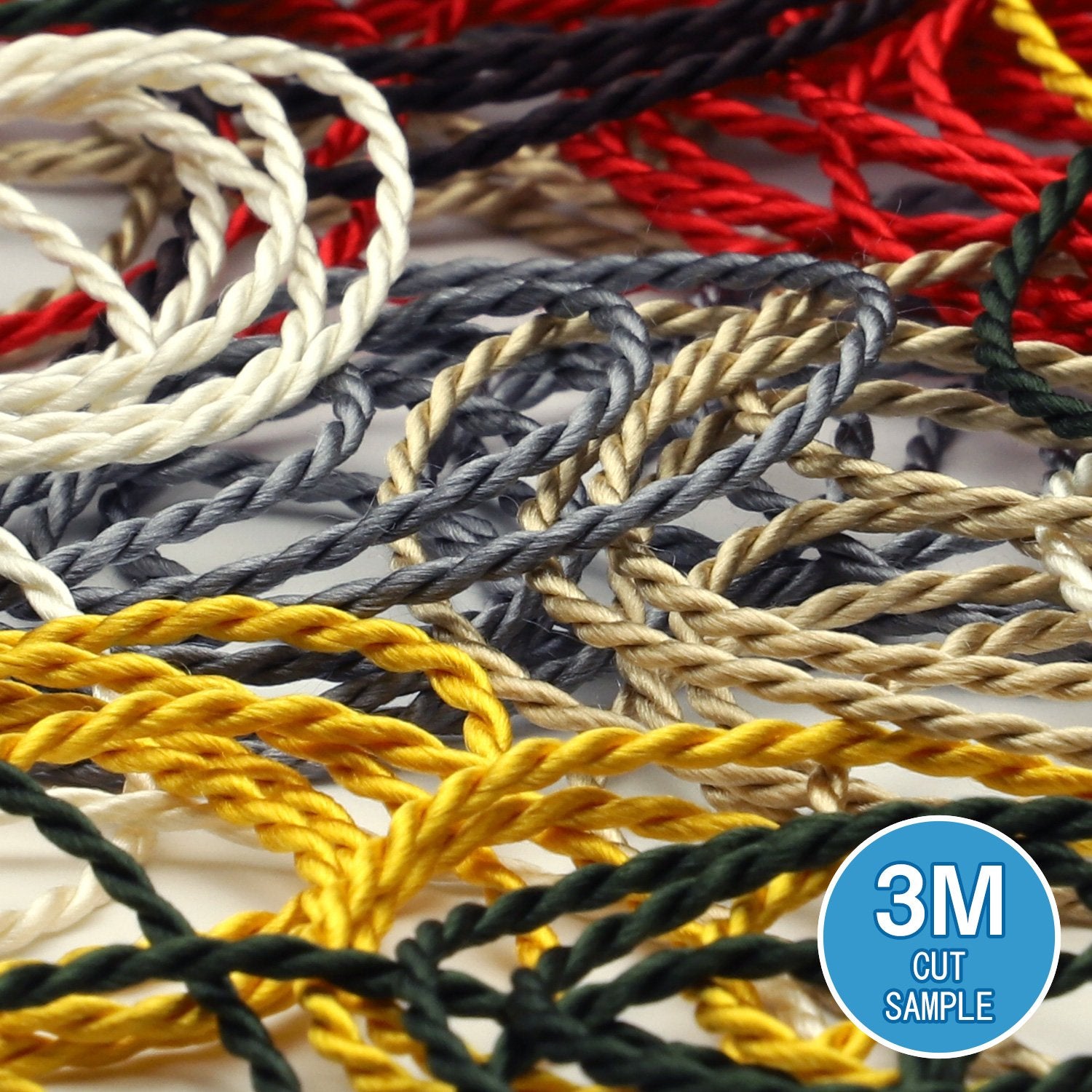 FUJIYAMA RIBBON [Sample] Silk Twist Cord (FY-6344) approx.0.8mm 3 Meters Cut