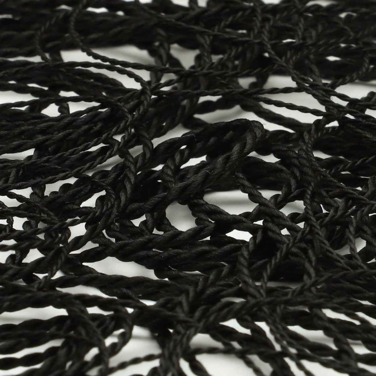 FUJIYAMA RIBBON [Sample] Silk Twist Cord (FY-6344) approx.0.8mm 3 Meters Cut Black