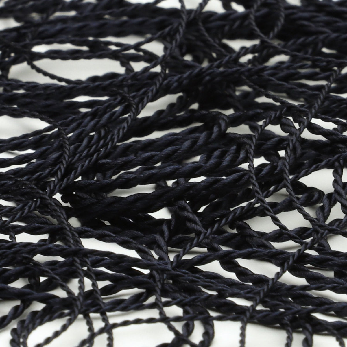 FUJIYAMA RIBBON [Sample] Silk Twist Cord (FY-6344) approx.0.8mm 3 Meters Cut Navy Blue