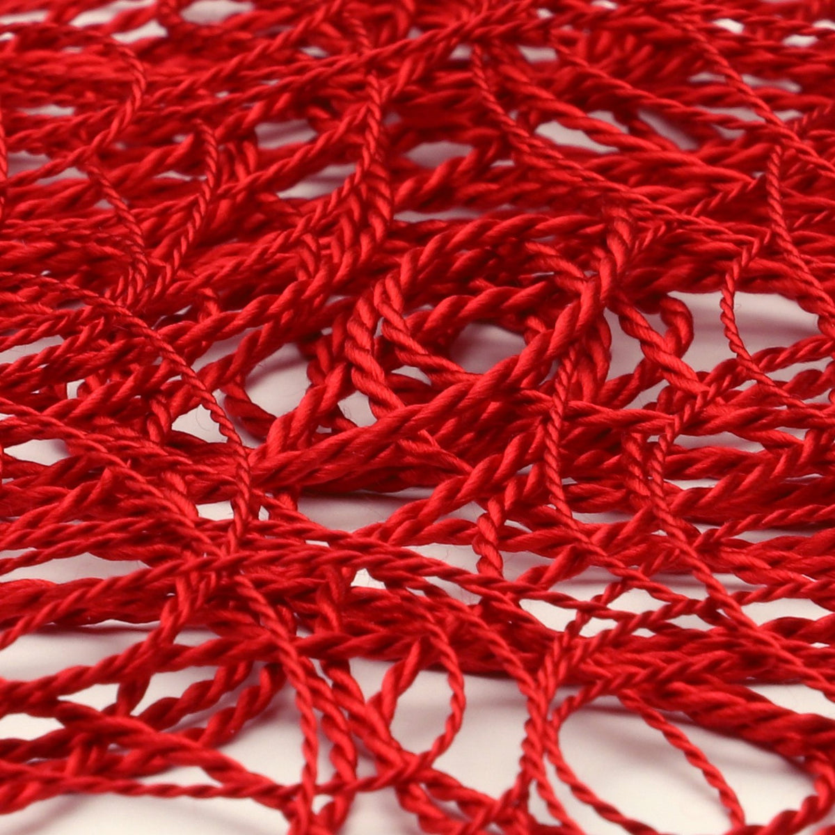 FUJIYAMA RIBBON [Sample] Silk Twist Cord (FY-6344) approx.2mm 3 Meters Cut Red
