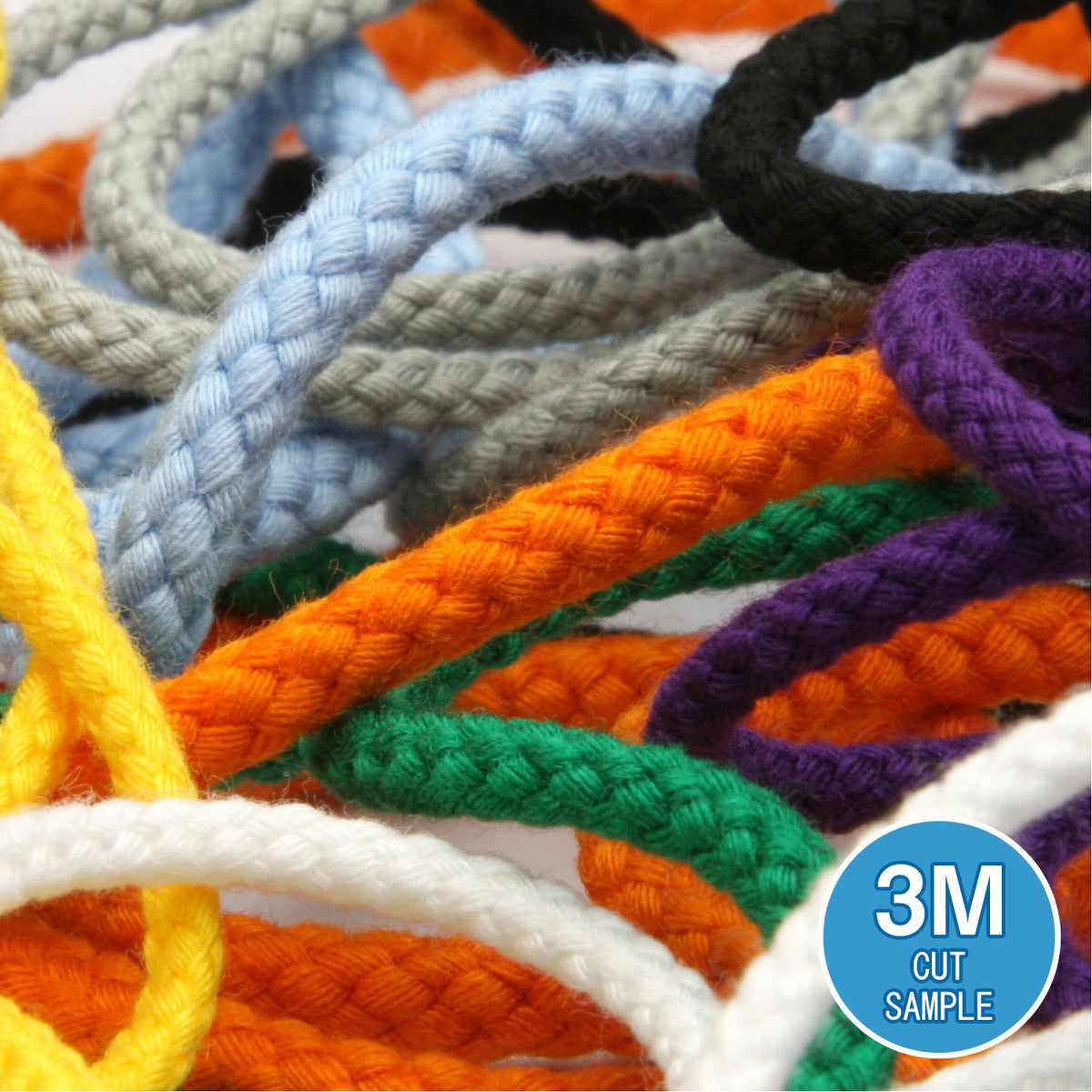 FUJIYAMA RIBBON [Sample] Spindle Cord (FY-6208) approx.3.5mm 3 Meters Cut