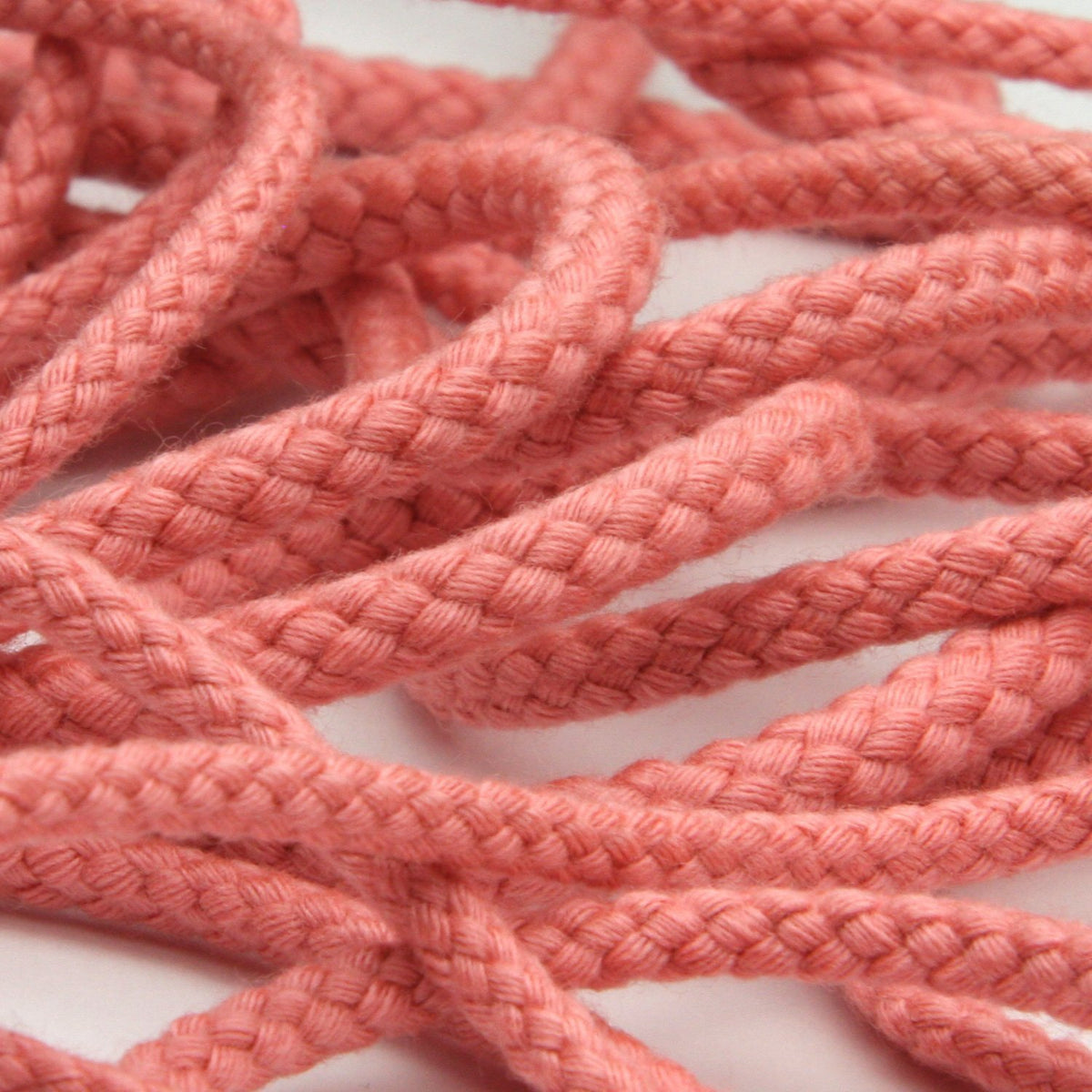 FUJIYAMA RIBBON [Sample] Spindle Cord (FY-6208) approx.3.5mm 3 Meters Cut Coral Pink