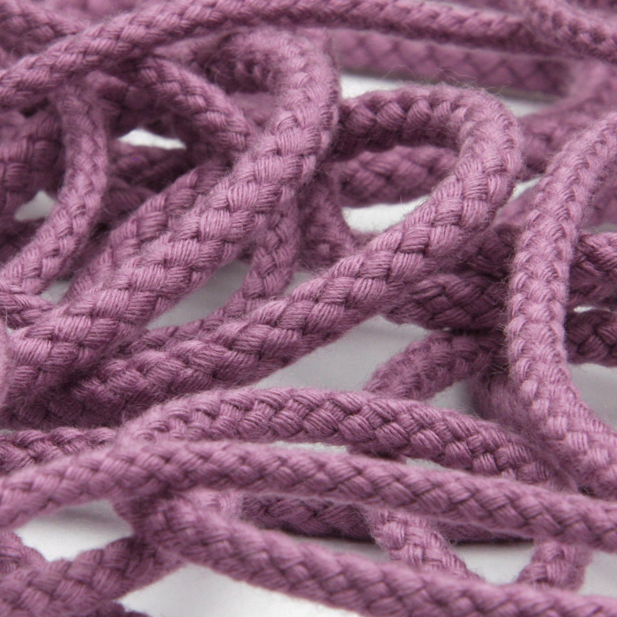 FUJIYAMA RIBBON [Sample] Spindle Cord (FY-6208) approx.3.5mm 3 Meters Cut Light Purple