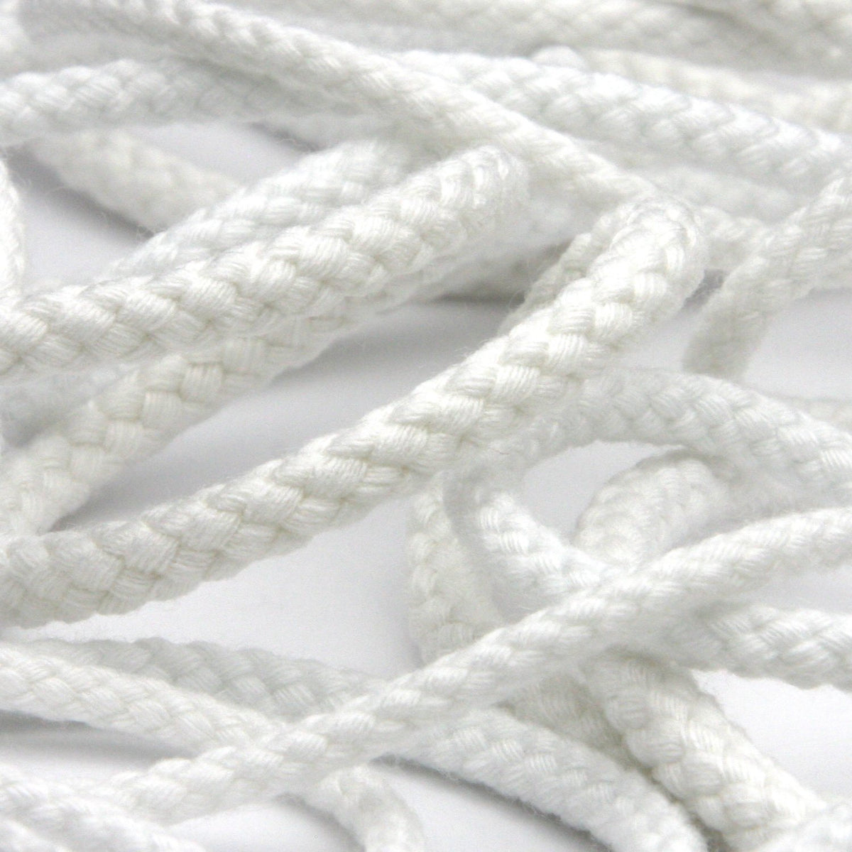 FUJIYAMA RIBBON [Sample] Spindle Cord (FY-6208) approx.3.5mm 3 Meters Cut White