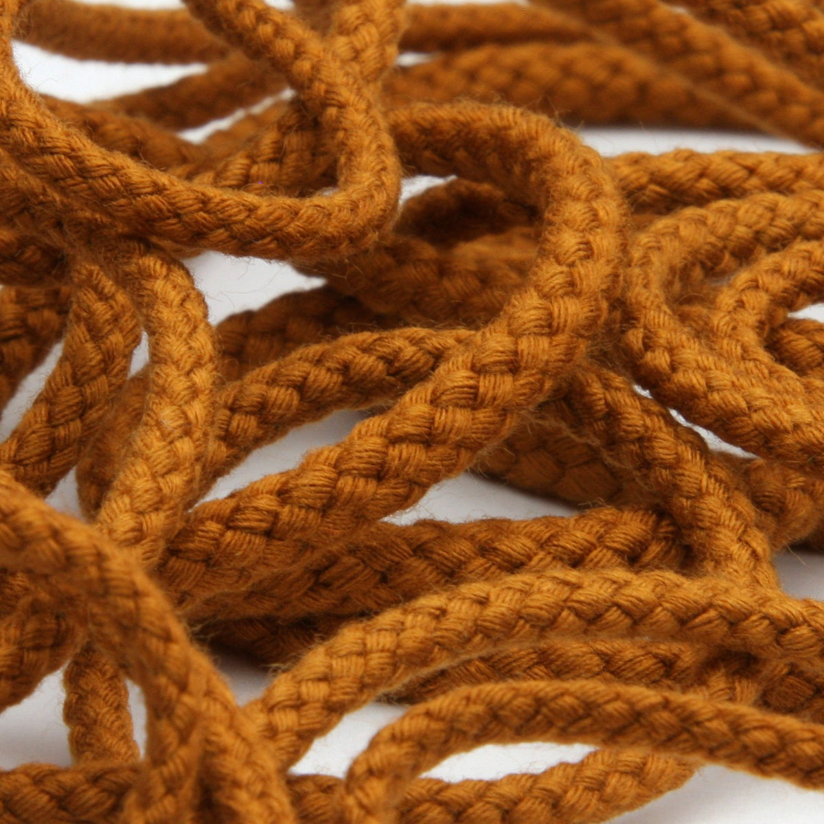 FUJIYAMA RIBBON [Sample] Spindle Cord (FY-6208) approx.3mm 3 Meters Cut Brown