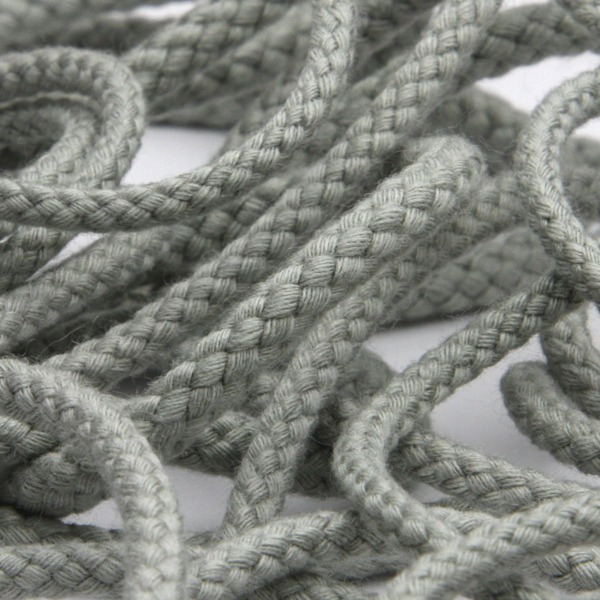 FUJIYAMA RIBBON [Sample] Spindle Cord (FY-6208) approx.4.5mm 3 Meters Cut Light Gray