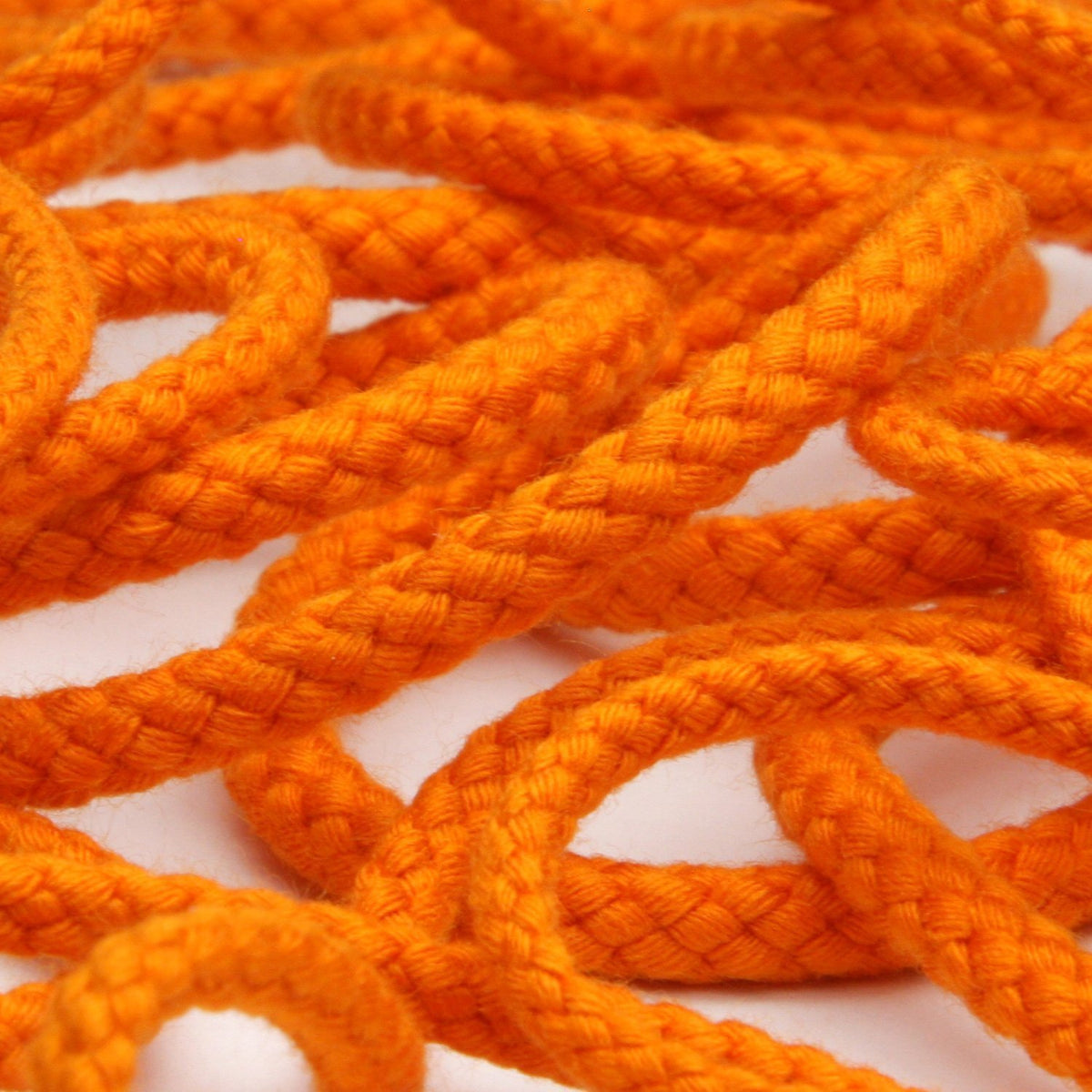 FUJIYAMA RIBBON [Sample] Spindle Cord (FY-6208) approx.4.5mm 3 Meters Cut Orange