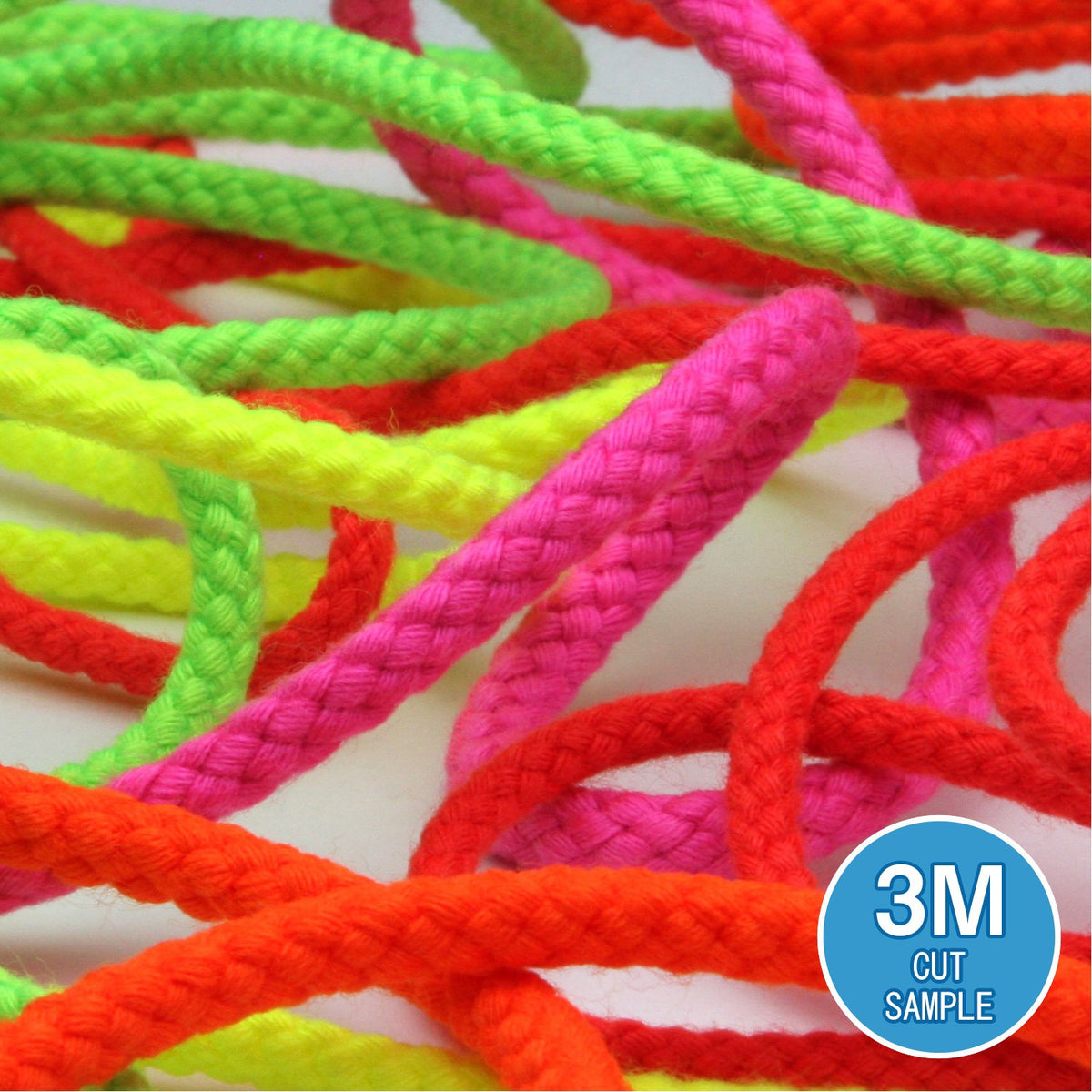 FUJIYAMA RIBBON [Sample] Spindle Cord (FY-6208F) approx.3mm 3 Meters Cut