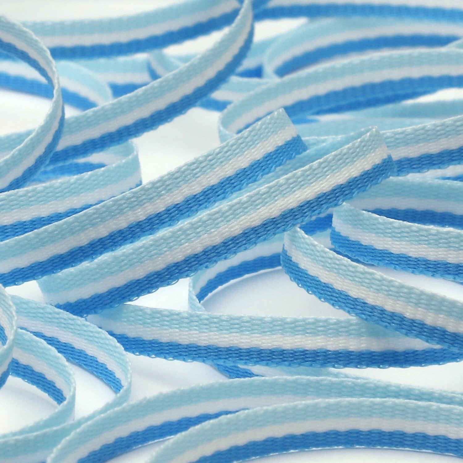 Sample] Stripe Grosgrain Ribbon approx.4mm (5/32) 3 Meters Cut