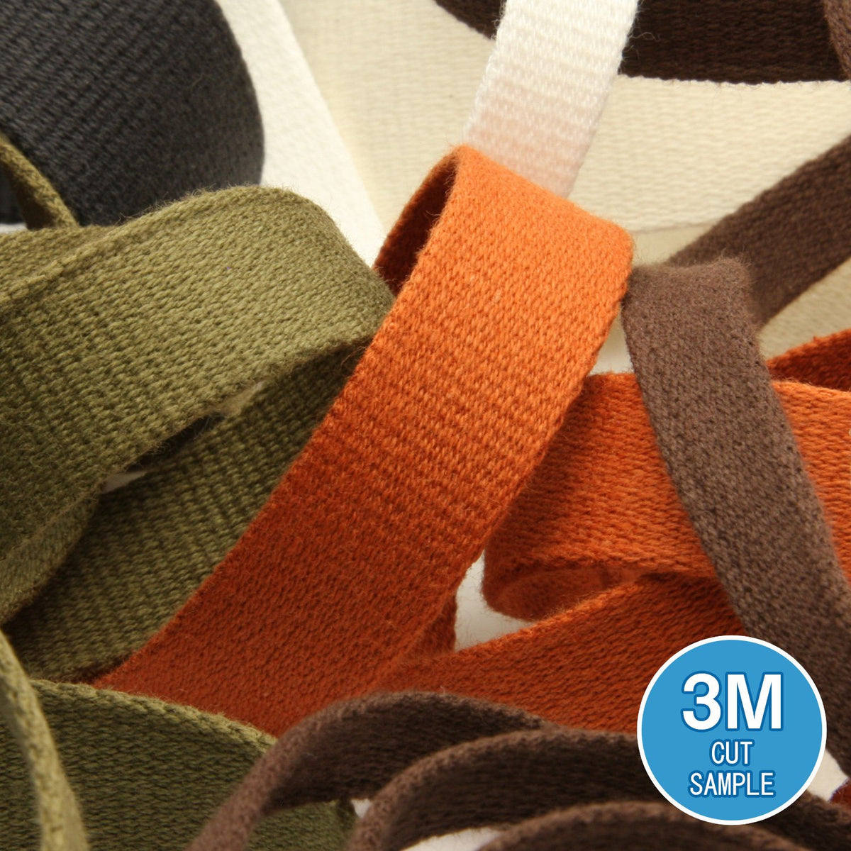 FUJIYAMA RIBBON [Sample] Thick Cotton Taffeta Ribbon (FY-486) 15mm 3 Meters Cut