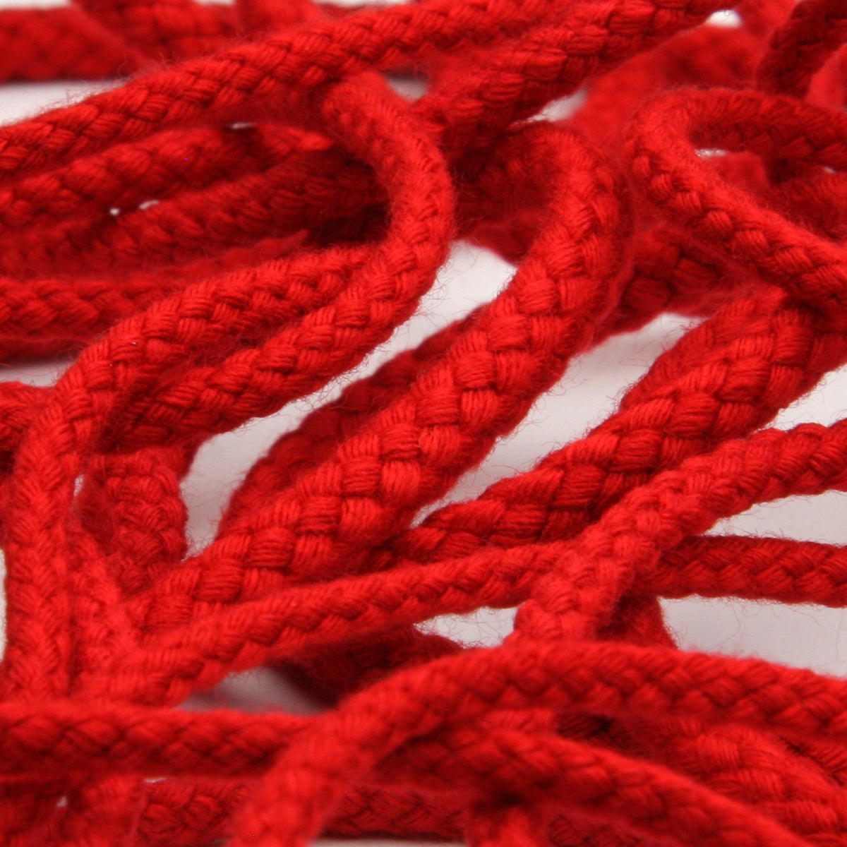 FUJIYAMA RIBBON Spindle Cord approx.3.5mm 9.14 Meters Roll Red